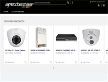 Tablet Screenshot of apexbazaar.com